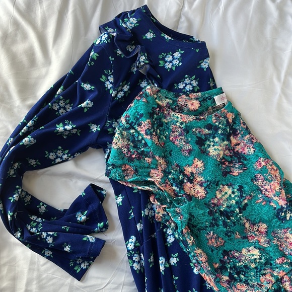 Other - Bundle of 2 Tween Girls Floral dresses size XL